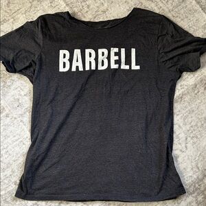 BARBELL Graphic Tee in Black and White
